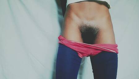 I Secretly try Crossdress my Stepdaughter see and Showing pussy. why?