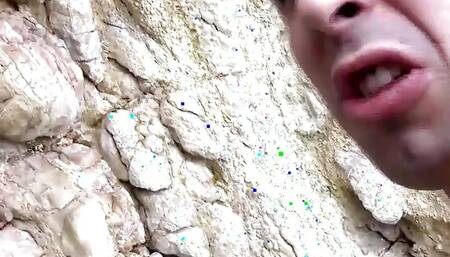 Slender Ebony Gets Her Hairpiece All Messed During Anal Sex With a Slim Dude on a Secluded Beach.