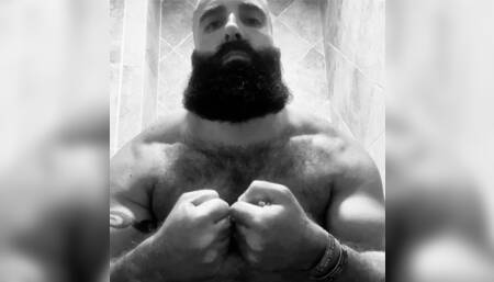 Shower show + cock action.