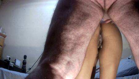 Roxana's 2nd Creampie - Quick Suck & Fuck With Cum In Pussy