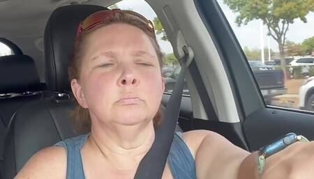 Waiting in the carpool line at school