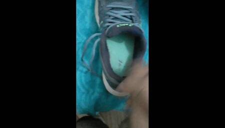 Fuck and Cum in Asics of My Wife