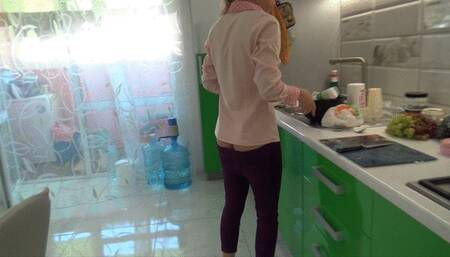 do some cleaning around the  house