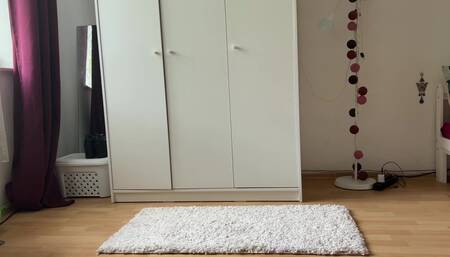 Sex Yoga Challenge: Dildo And Anal Plug In Head-Down Positions