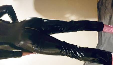 German crossdresser latex doll
