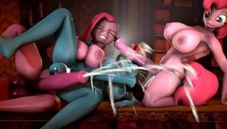 [MLP FUTA THREESOME] DASH POUNDED BY THE PINKS - NOW W AUDIO!