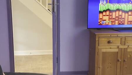 Film: glued to playing sonic the Hedgehog. But I wanted sex!