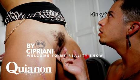 A wild scene, fearlessly fucking a perfect Latina