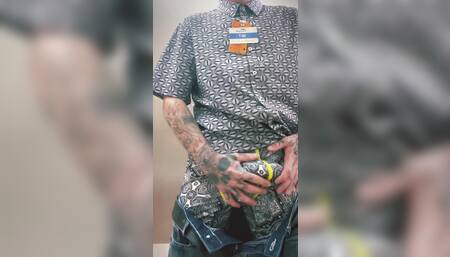 BWC Walmart employee has a OF ! Cum watch him cum.