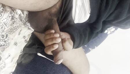 Full cum show with reaction