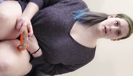 Gamer Milf shows how she lets off steam while playing.