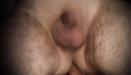 Sex session with anal handsfree orgasm and cumshot