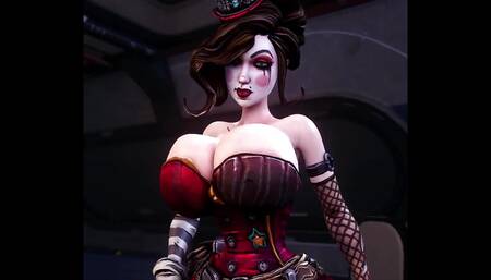 Horny Borderlands Gurl With Huge Boobies Walking