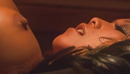 The Occult Vibe Excites These Two Girls to Fuck Harder and Cum Louder