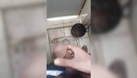Toilet masterbation