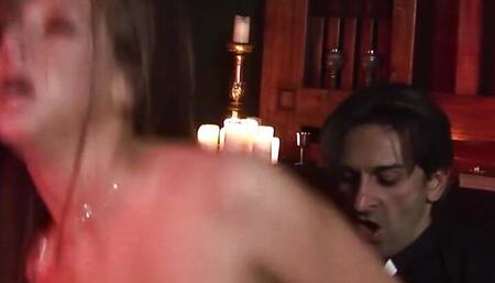 Two nuns have a foursome after sucking some hard cocks