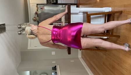 Dani D GILF Dancing in TIGHT DRESSES WITH HEELS.