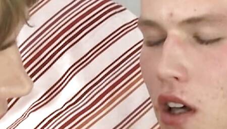 Amateurs Chris Davis and Patrick Kennedy wanks together