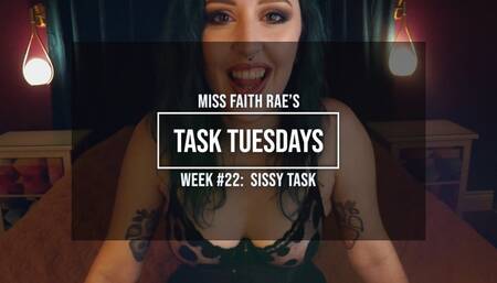 Week 22: A Naughty Task for Sissy Sluts (MP4)