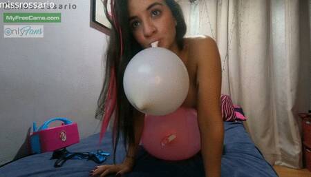 balloons loonergirl pop in room 2