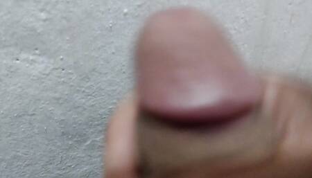 Masturbation with me alone in toilets