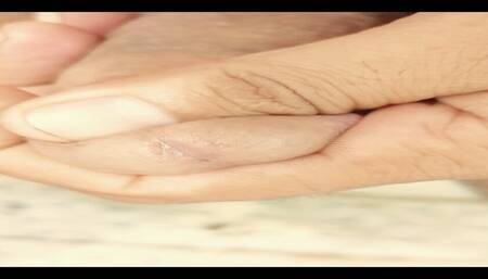 Pakistani boy waiting a girlfriend and done hand job