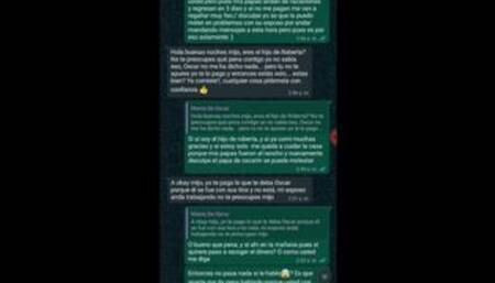 CONVERSACION DE WHATSAPP CON MI VECINA