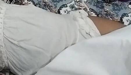 Desi indian bhabhi in night dress