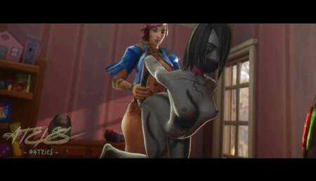 Lexa Makes Pretty Eye Contact While Getting Her Face Fucked Hard