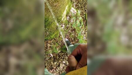 Pissing In The Woods 1