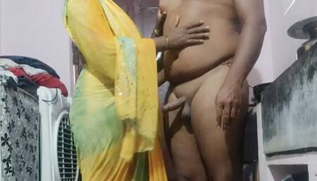 South Indian bhabhi has enjoyed the hardcore sex of her husband