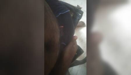 gay staying  in hotel removing his undwear infront of his friend and naked showing that big black cock