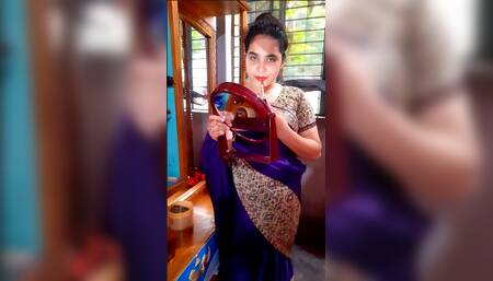 Beautiful NILA don't make now masturbation creampie she now hot to the saree