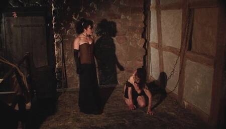 Special dancing lessons for a naughty feral girl