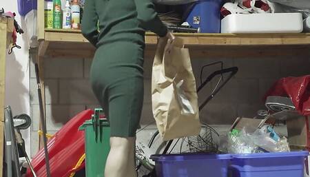 Squirting 21 Times!!! Seduce Neighbor With Super Thin Black Pantyhose!