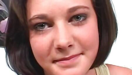 Teen Girl Lucy Sky Gets Facial Cumshot