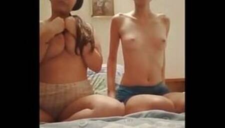 Venezuelan whore with her sister masturbate part 1 WhatsApp 584169639677