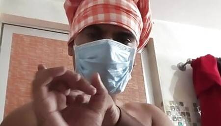 Desi indian exposing