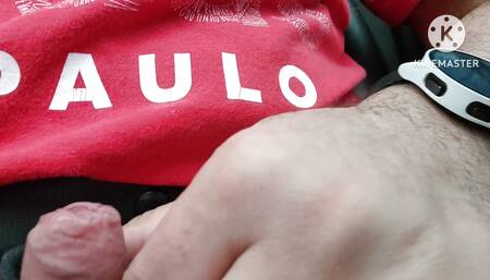 Precum leaking in the car!