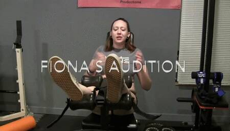 New girl FIONA Audition "This is for real tor ture" LOL LOW