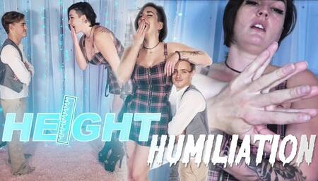 Irene Silver Height Humiliates Funsized Frank (HD WMV)