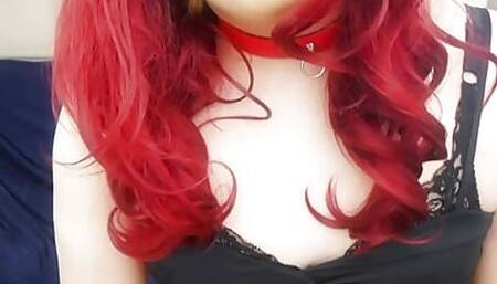Nylons With A Little Black Dress JOI