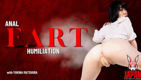 Fart Humiliation Masturbation with Yukina MATSUURA