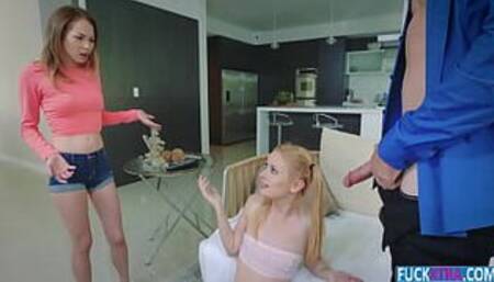 Angel Smalls, Kennedy Kressler In Skip Talk Lets Fuck Together