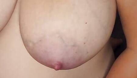Showing Off My Thick Mom Bod and Playing With My Giant Mommy Milkers