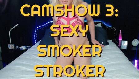 Cam Show 3 Sexy Smoker Stroker Trans Lola Minaj Smoking MP4SD