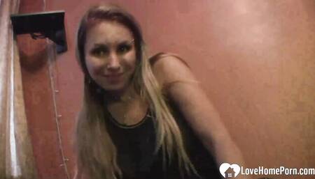 Love Home Porn featuring side chick's solo female trailer