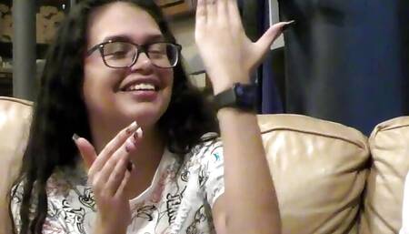 Become Doctor-Tampa, Give Freshman Angel Santana Mandatory Hitachi Magic Wand Orgasms During Physical For College At HitachiHoes