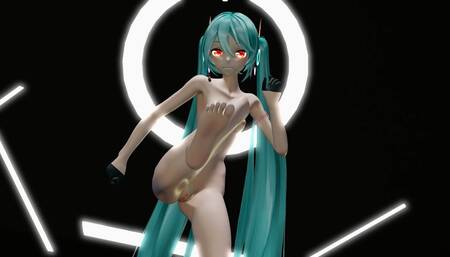 YYB Nebula Miku Cynical Night Plan - Kirigayah - Blue Hair Color Edit Smixix