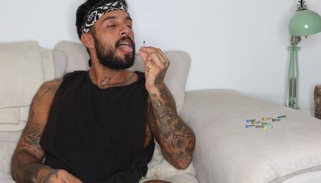 Giant double mouth tour at the tiny buffet | vore POV - Lalo Cortez